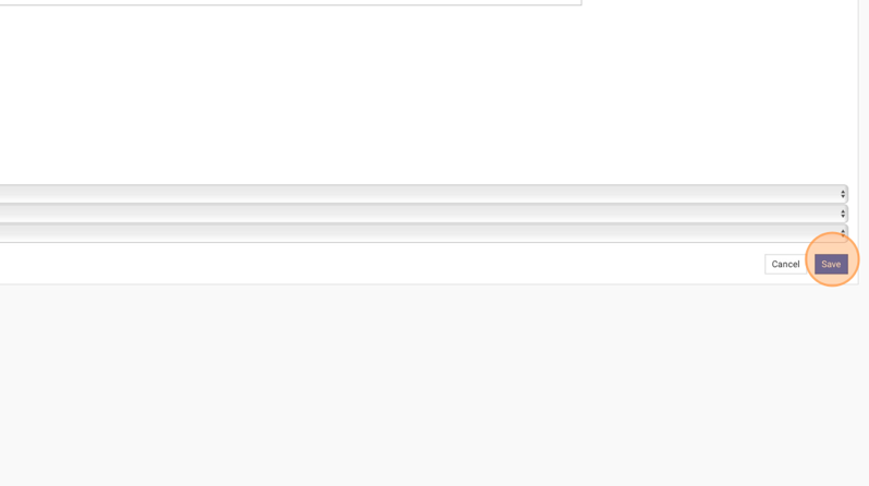 Screenshot of SimpleMDM showing the Save button.